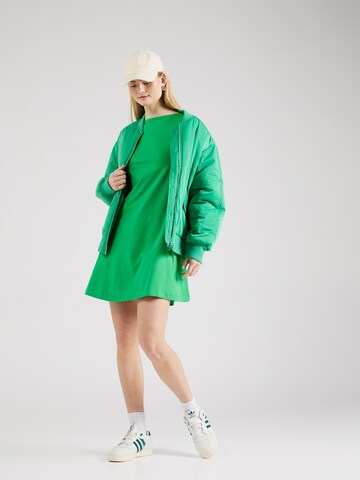 UNITED COLORS OF BENETTON Obleka | zelena barva