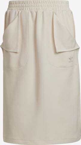 ADIDAS ORIGINALS Skirt in Beige: front