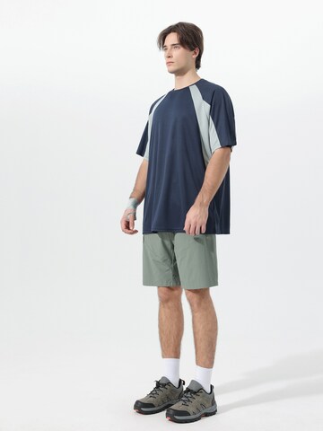 YOUTHUP Shirt 'Formgerecht'‌‌‌‌‌‌‌‌ in Blau