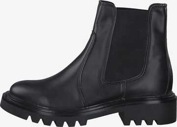 TAMARIS Chelsea boots i svart