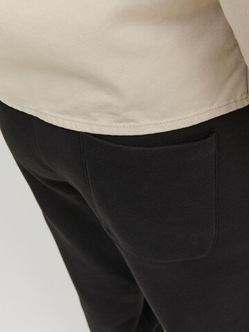 JACK & JONES Tapered Trousers 'Bill' in Black