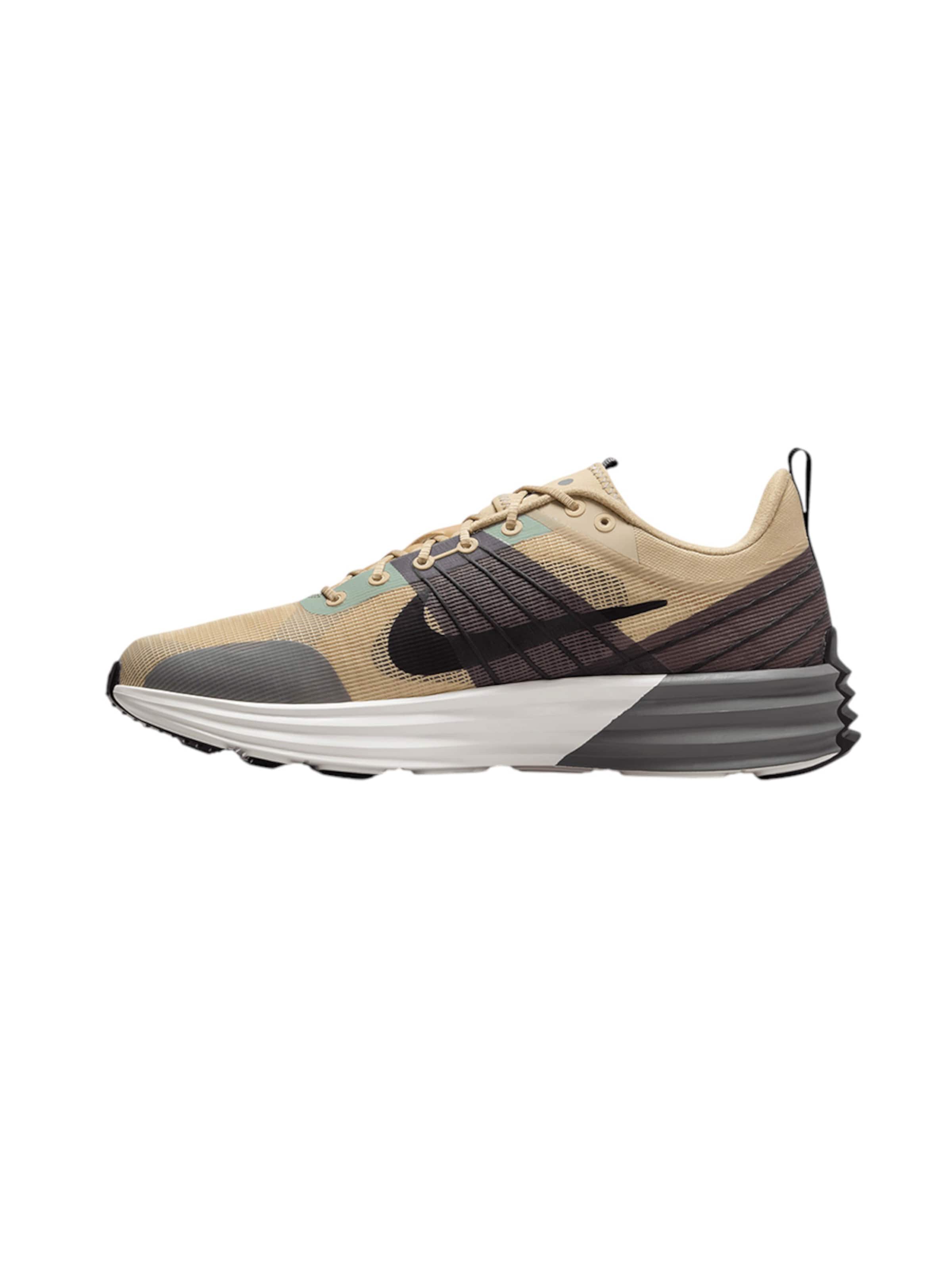 Nike Sportswear Platform trainers in 40 in Beige / Brown / Grey, Item view