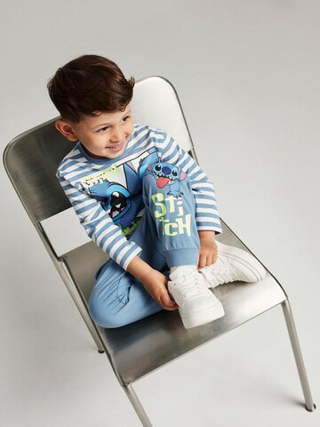 NAME IT Shirt 'NMMFABRON STITCH' in Blauw