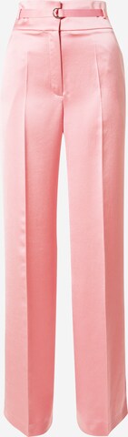 HUGO Плиссированные брюки 'Himia' в Ярко-розовый: спереди