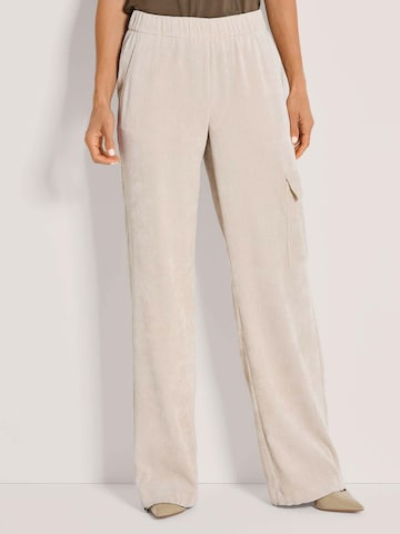 MADELEINE Regular Broek in Wit: voorkant