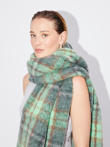 LeGer by Lena Gercke Scarf 'Silene' in Green: side