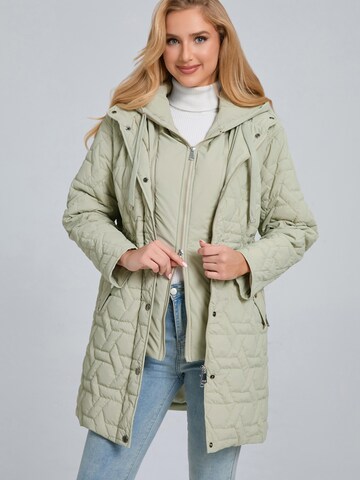 Funk since 1776 Between-Seasons Coat in Green