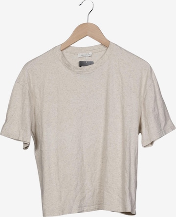 hessnatur Top & Shirt in L in Beige: front