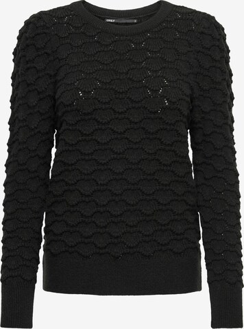 ONLY Sweater 'MAXINE' in Black: front