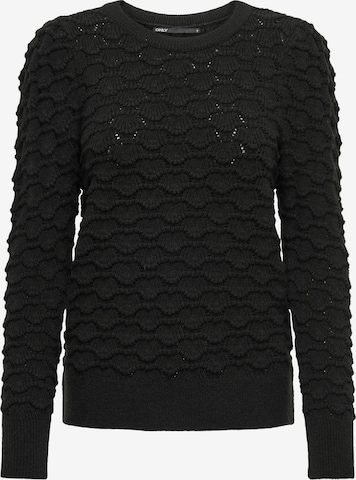 ONLY Sweater 'MAXINE' in Black: front