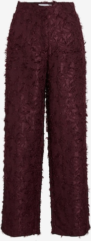 VILA regular Bukser 'VIWagne' i rød: forside