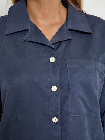 DESIRES Shirts 'Karen' i blå