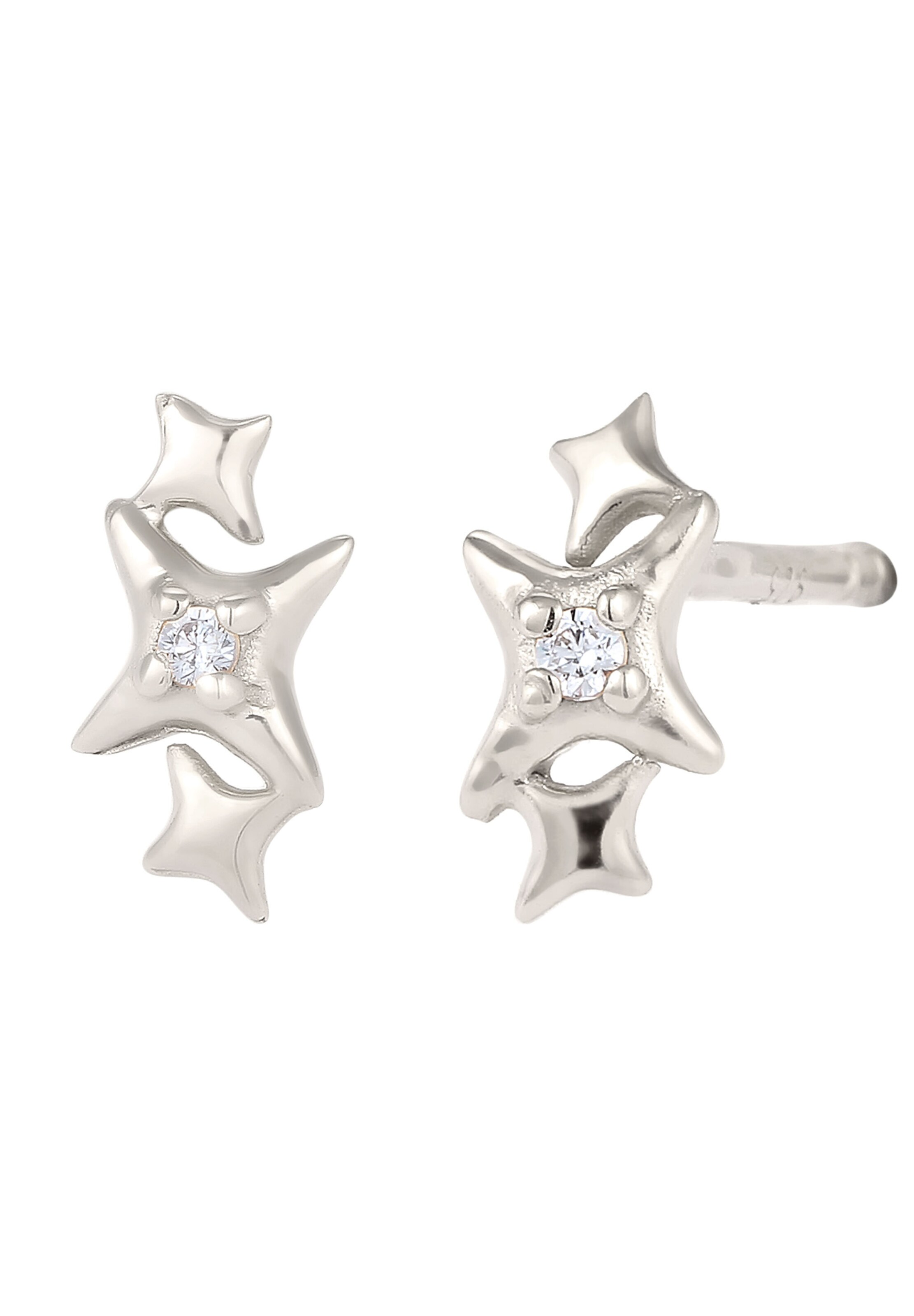 ELLI Ohrringe in Silber: Vorderseite