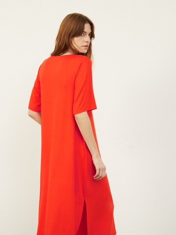 Robe 'Cenni' Aligne en rouge