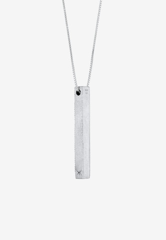 KUZZOI Ketting 'Geo' in Zilver