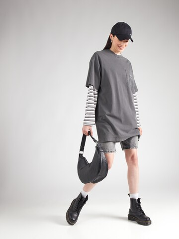Carhartt WIP Shirt 'Nelson Grand' in Grey
