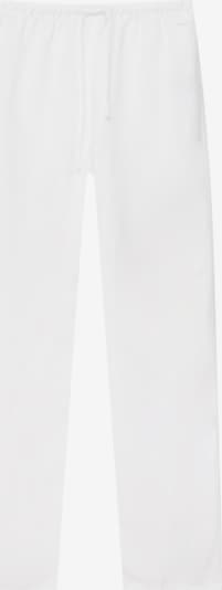 Pull&Bear Pantalon en blanc, Vue avec produit