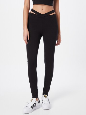 ABOUT YOU Skinny Leggings 'Ayana' in Black: front