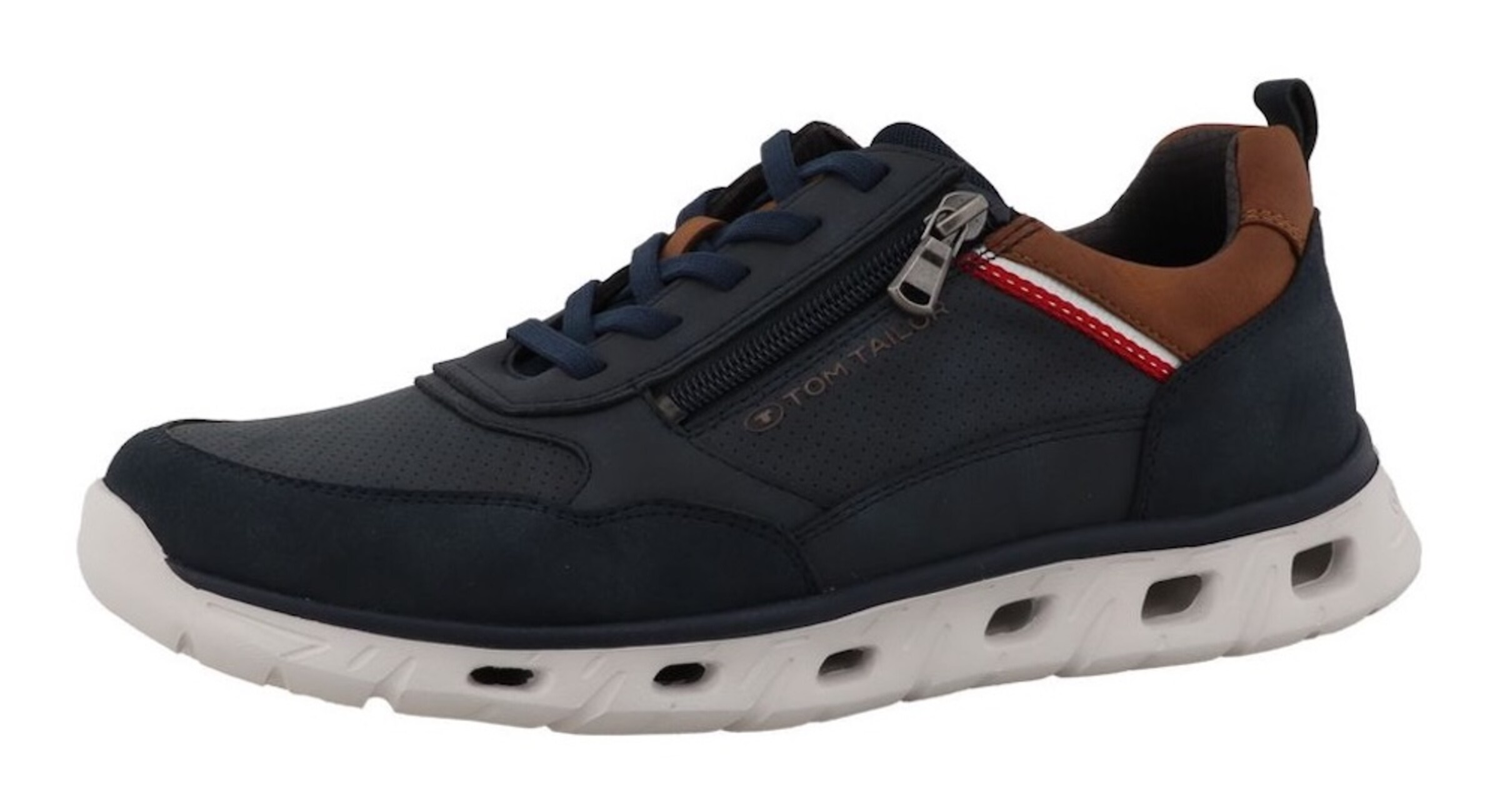 TOM TAILOR Sneakers in Blue: front