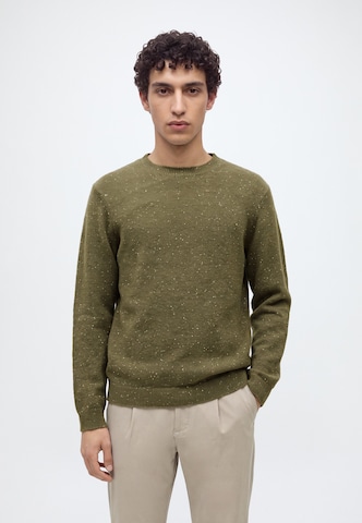 Jack & Jones Premium Pulóver 'JPRBLUNICK' - zöld: elől