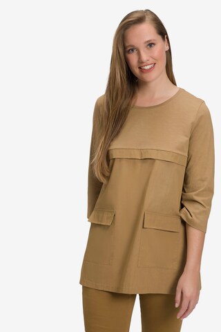 Ulla Popken Shirt in Brown: front