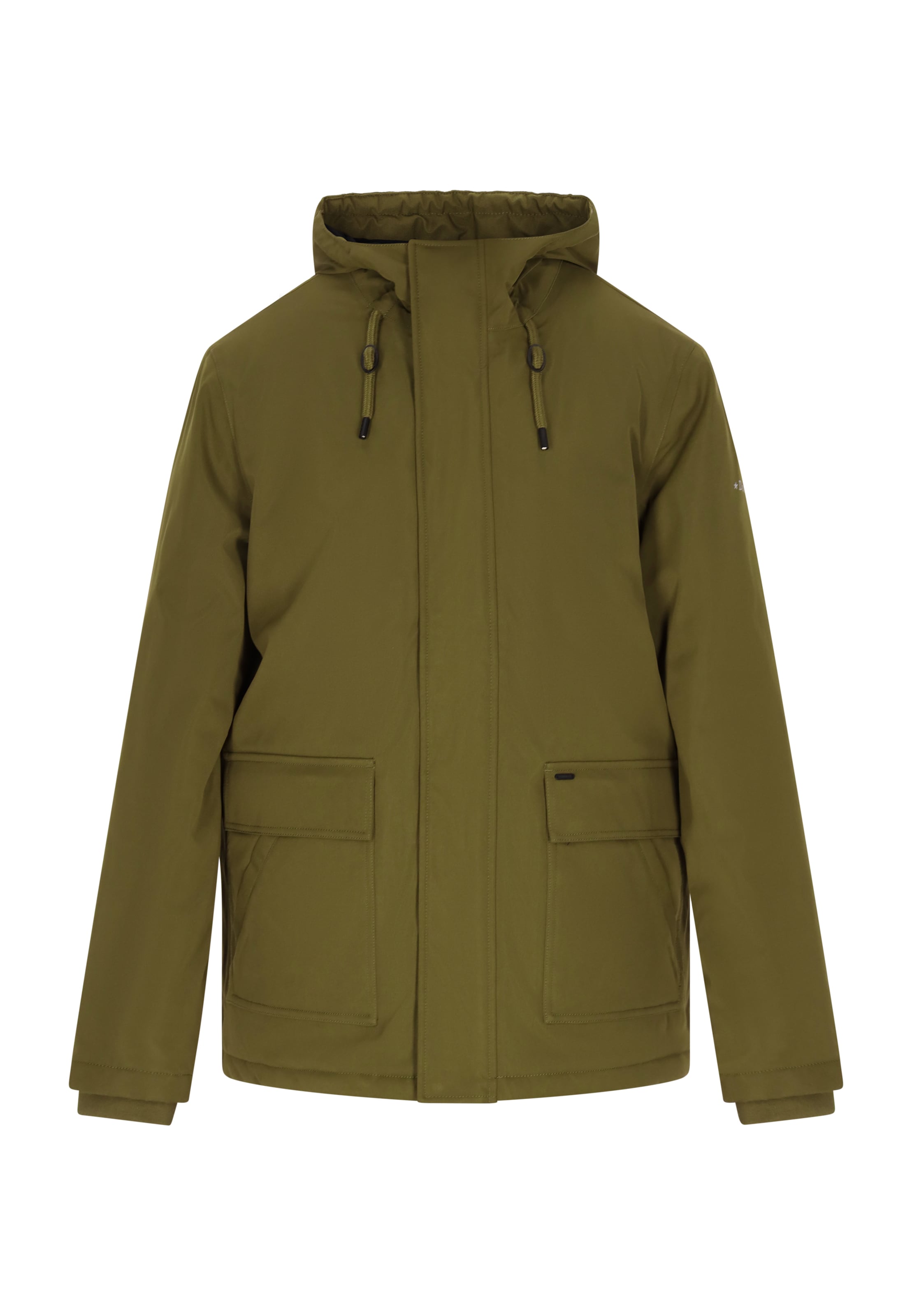 DreiMaster Maritim Winter jacket in Green: front