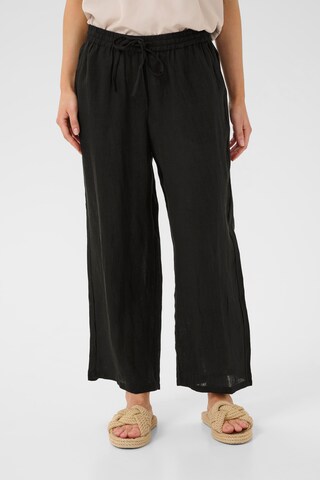 Cream Loosefit Broek 'CRBelli' in Zwart: voorkant