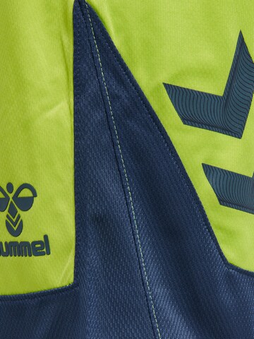 Hummel - Regular Calças de desporto 'Lead Poly' em verde