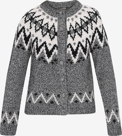 DreiMaster Vintage Neuletakki 'Vintage' värissä musta / valkoinen, Tuotenäkymä