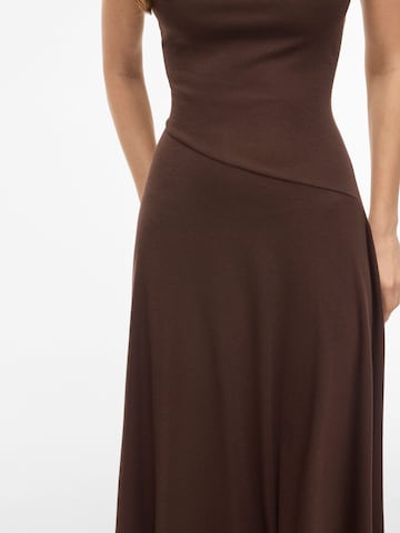 VILA Dress 'VIScarlet' in Brown