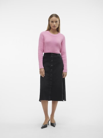 VERO MODA Rok 'NELLY' in Zwart