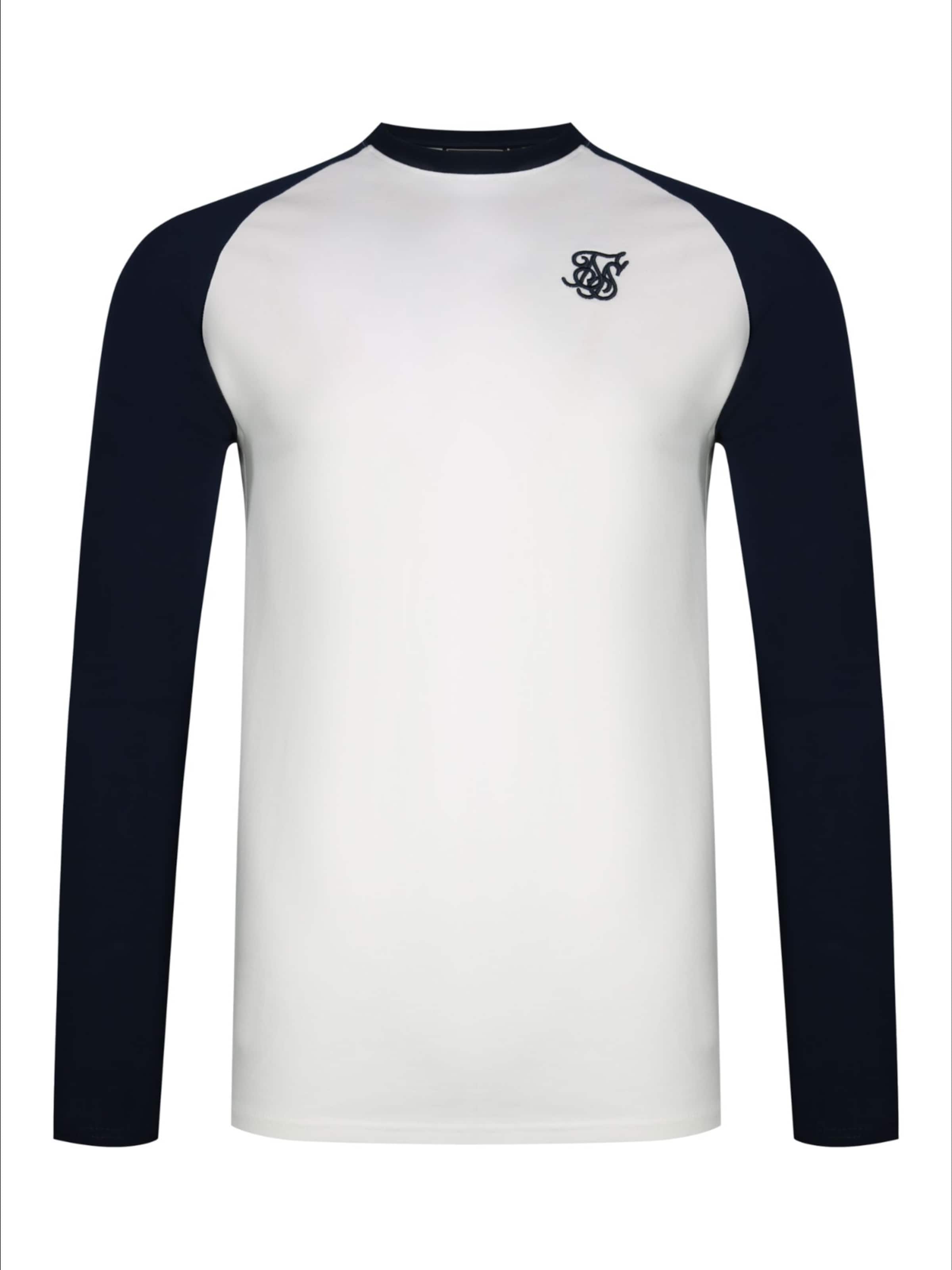 SikSilk Shirt in Wit: voorkant