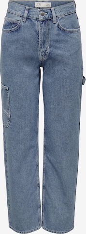 JDY Regular Cargo jeans 'MALLI' in Blue: front