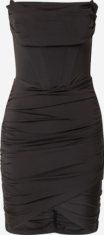 Trendyol Cocktailmekko värissä musta: etupuoli