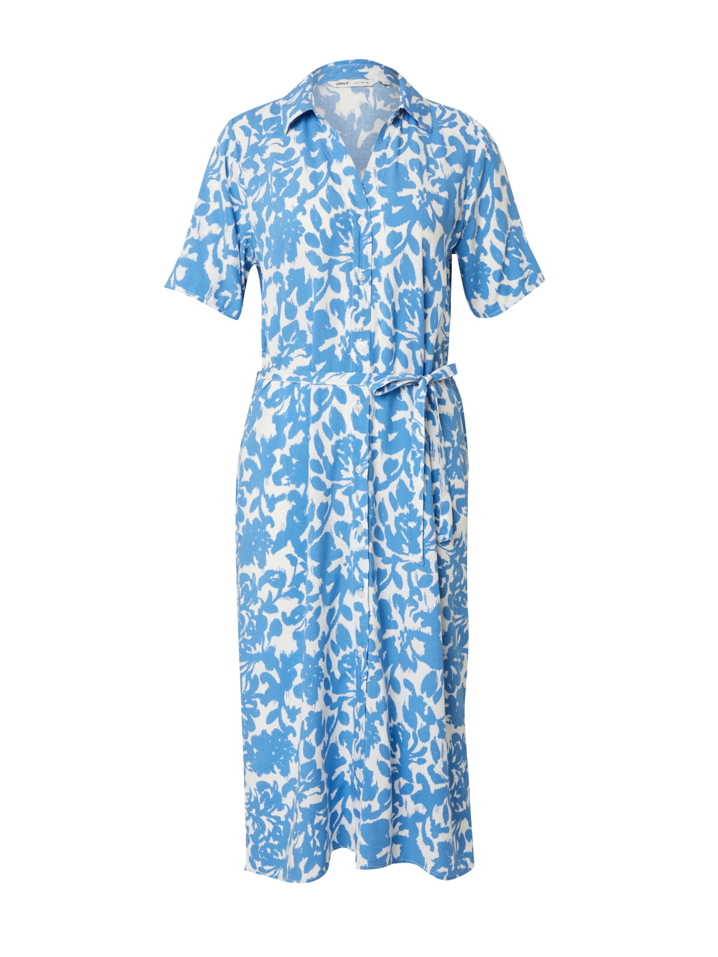 ONLY Košilové šaty 'ONLYasmin' – bílá: přední strana