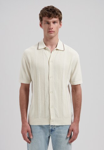 Dstrezzed Regularny krój Kardigan 'Daxton' w kolorze szary: przód