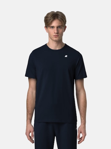 K-Way T-shirt 'K-WAY ADAME LIGHT STRETCH JERSEY T-Shirt e Polo' i blå