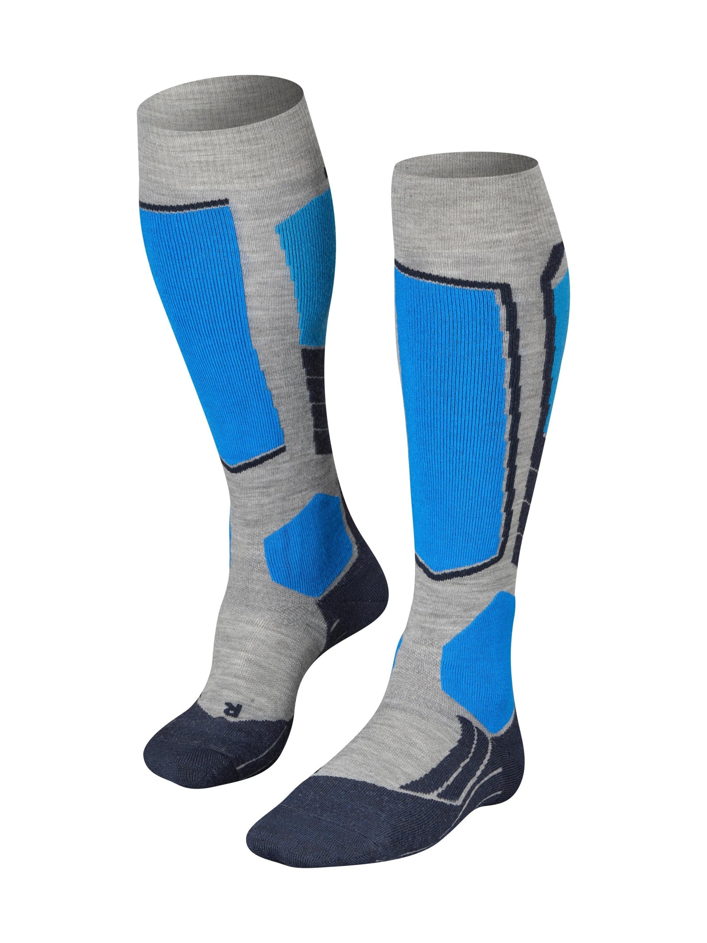 FALKE Athletic Socks 'SK2 Intermediate' in Grey: front