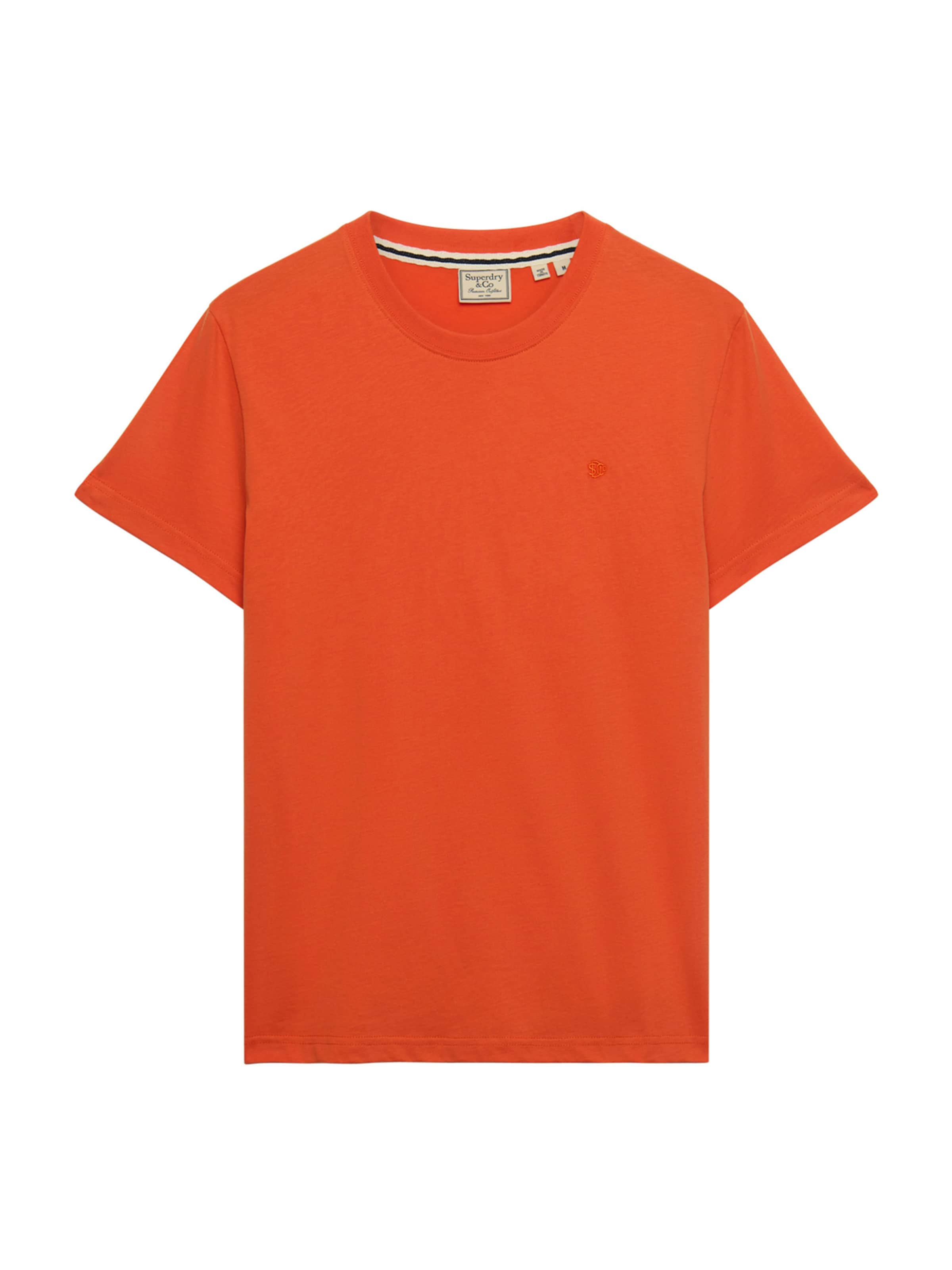 Superdry & Co Shirt 'Essential' in Orange: front