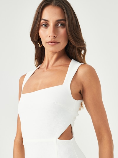 BWLDR Kjole 'RIRI' i hvid, Produktvisning