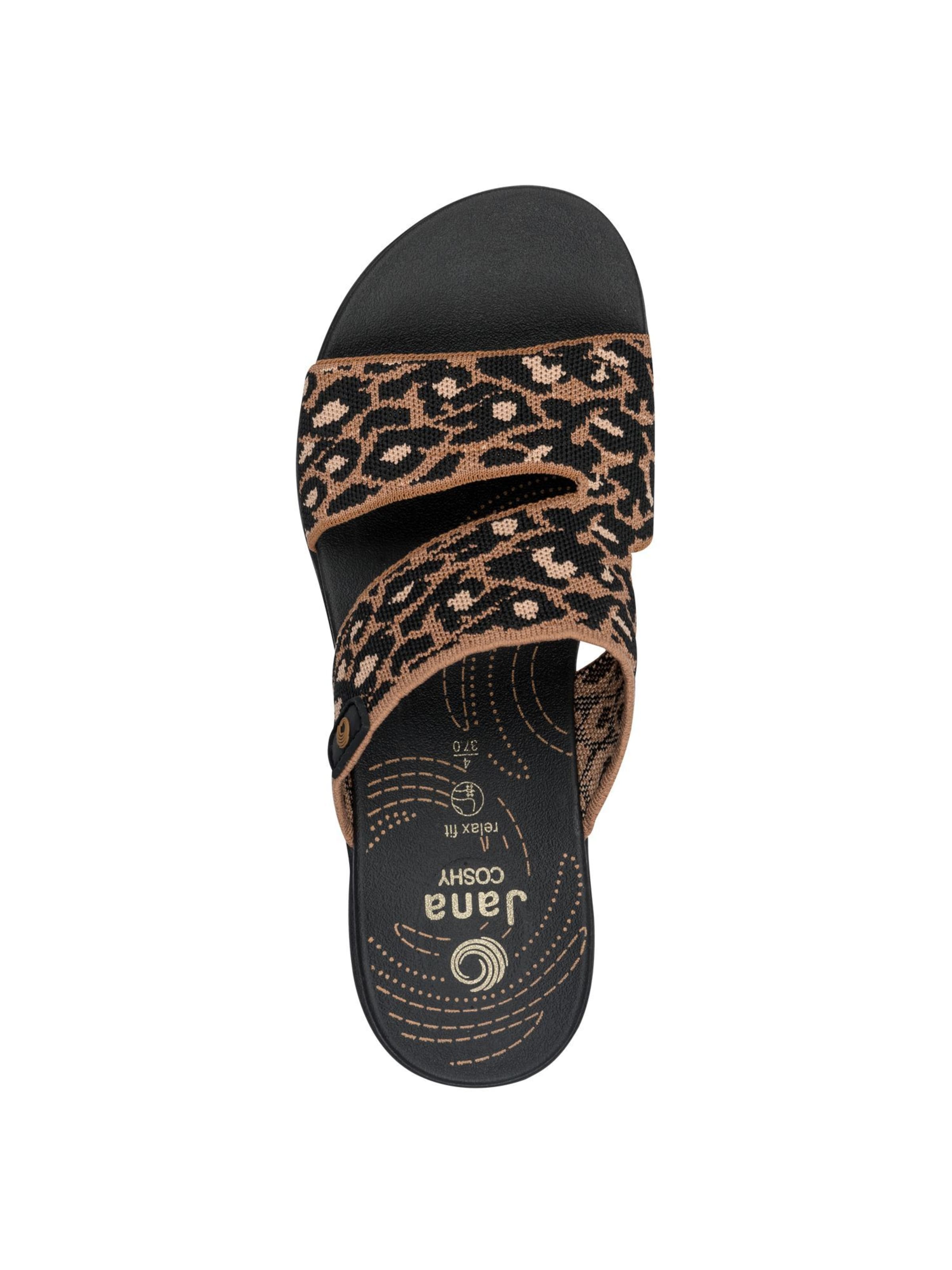 JANA Pantolette in Braun