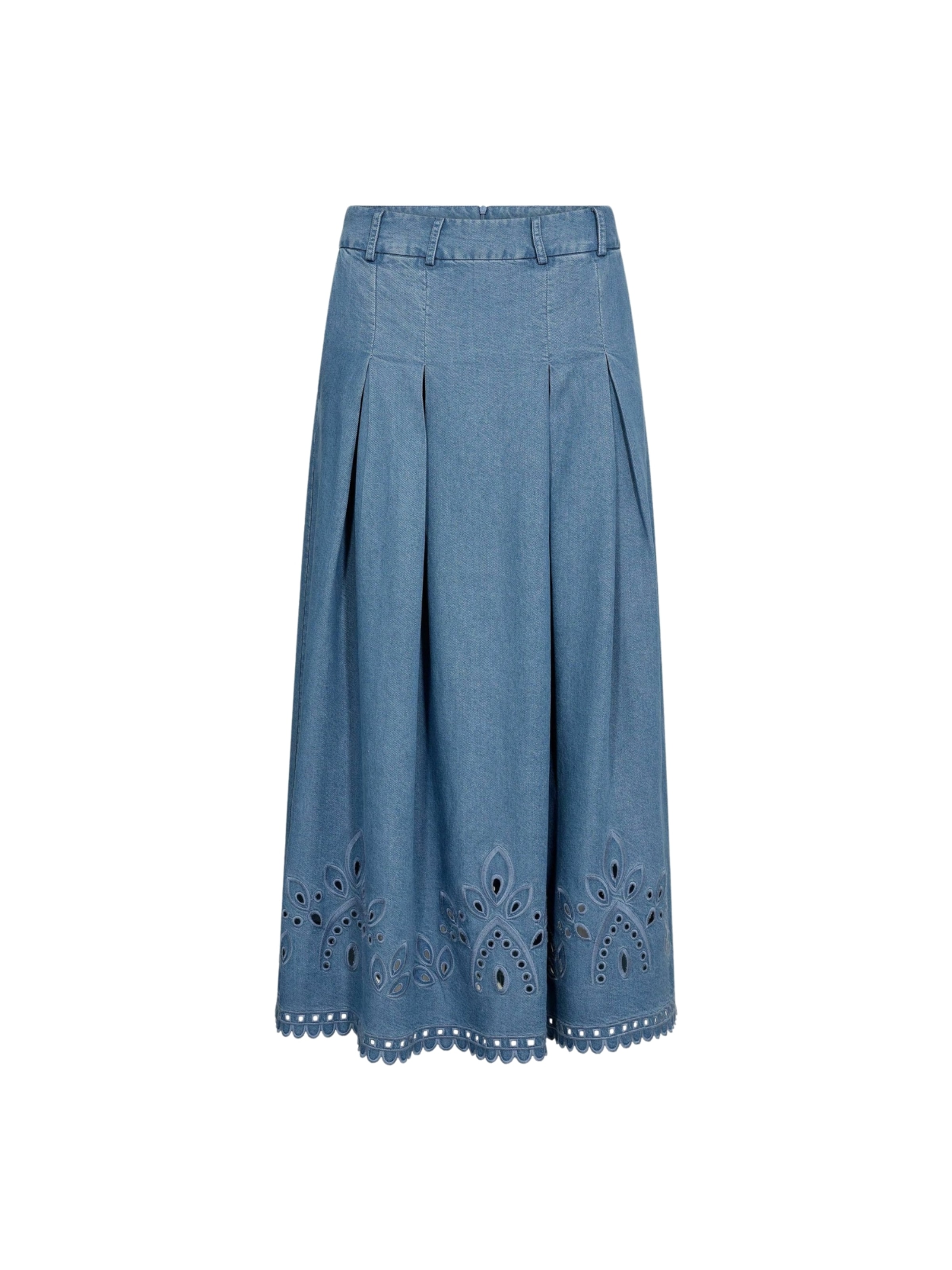 Gonna ' TellyCC ' di co'couture in blu: frontale