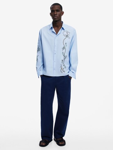 Desigual Regular fit Skjorta i blå