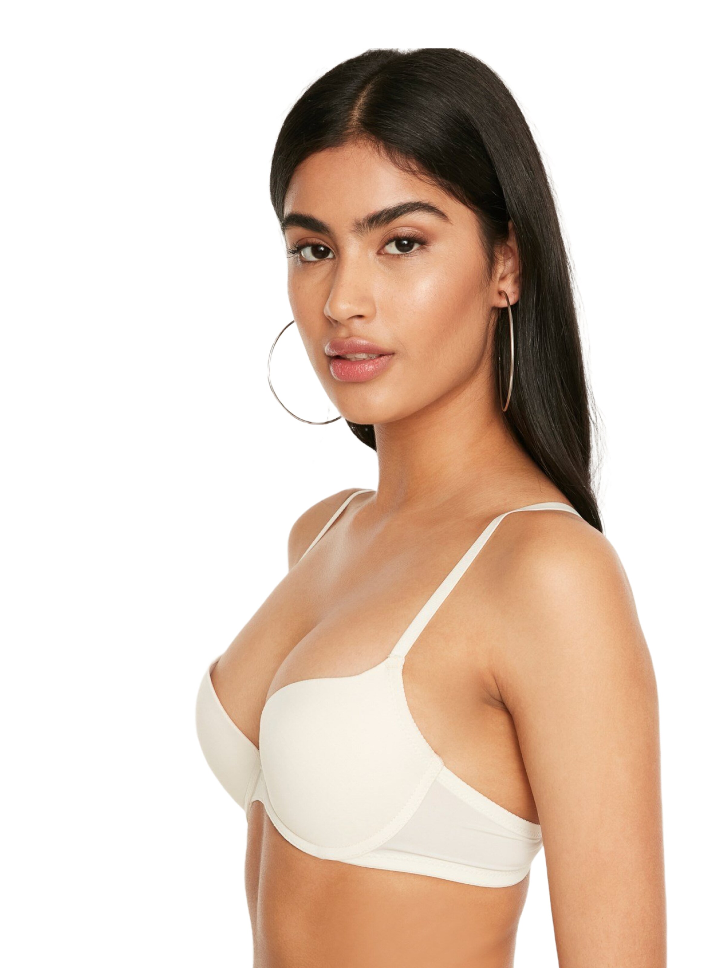 C&City T-shirt Bra in Beige