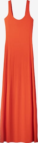 Robe Bershka en orange : devant