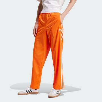 ADIDAS ORIGINALS Regular Broek 'Adicolor Classics Firebird' in Oranje: voorkant