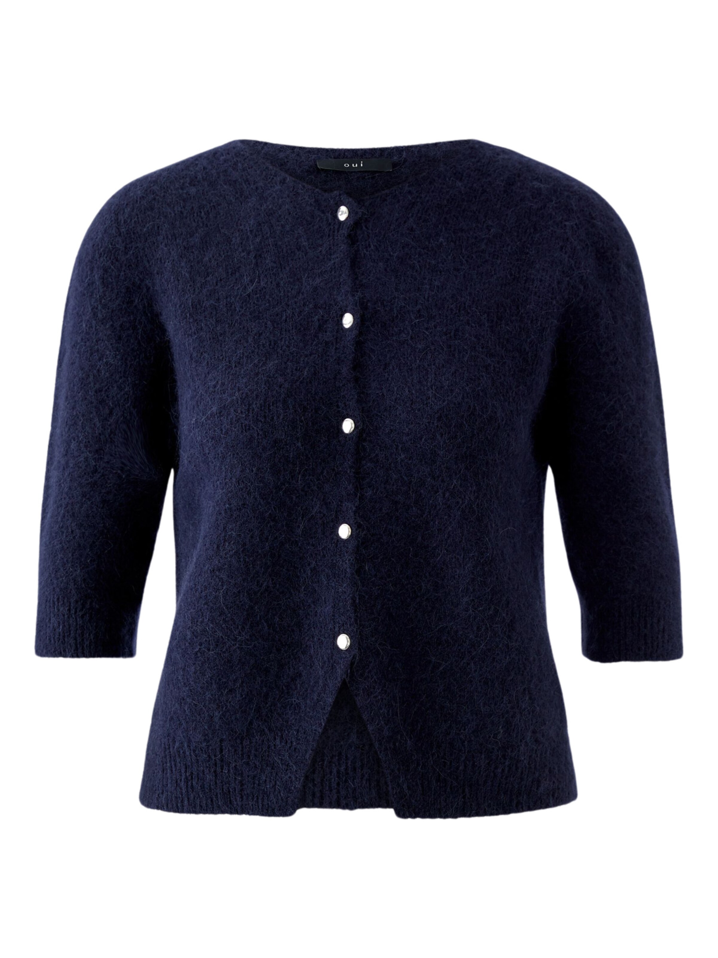 OUI Strickjacke in Blau: Vorderseite
