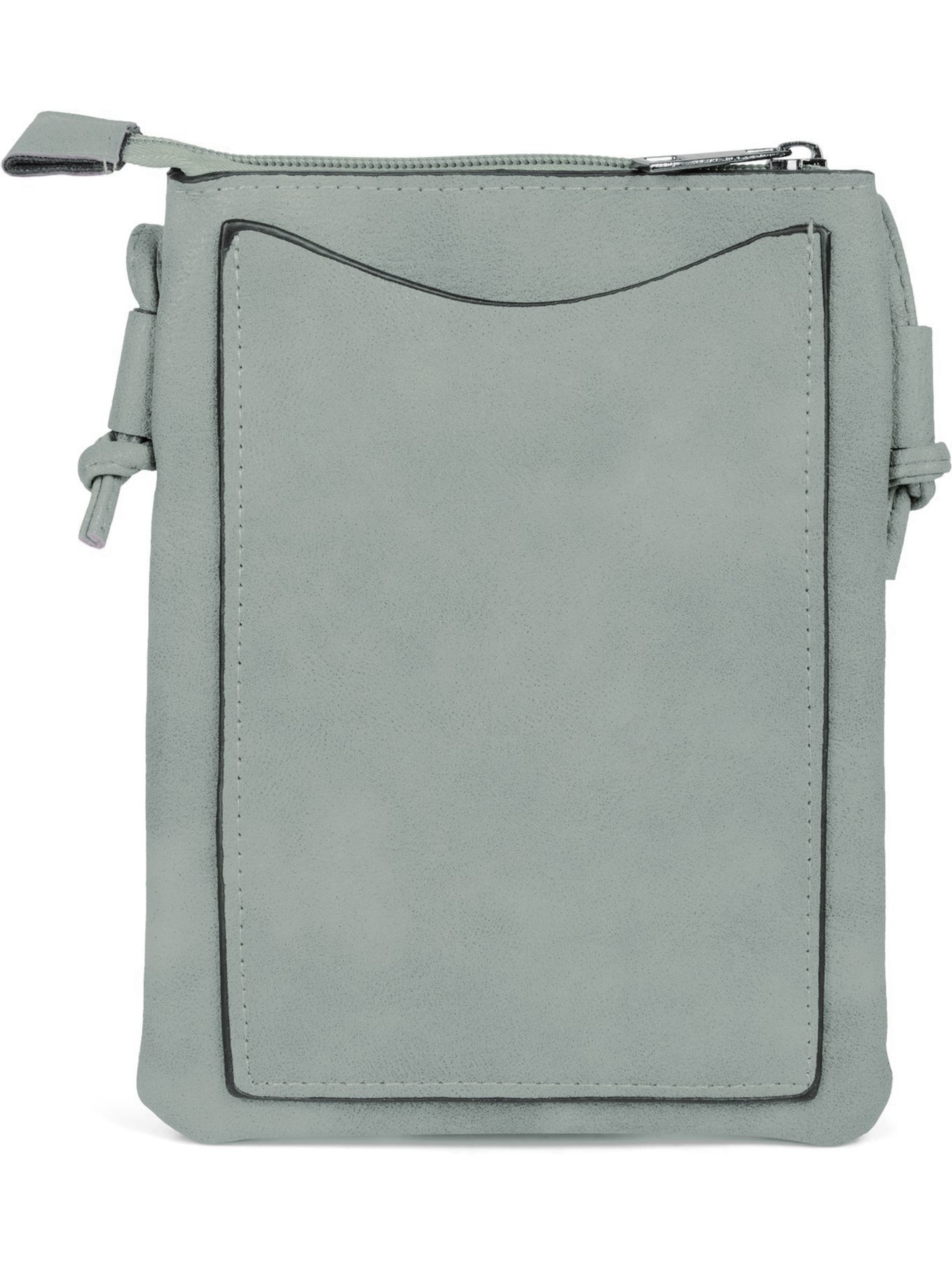 styleBREAKER Umhängetasche 'Mini Umhängetasche ZickZack Cutout Nieten'‌‌‌‌‌‌‌‌‌‌ in Blau