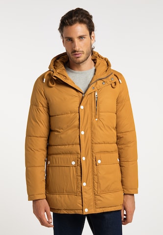 DreiMaster Maritim - Parka de inverno em amarelo: frente