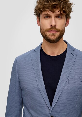 Coupe slim Veste de costume s.Oliver BLACK LABEL en bleu